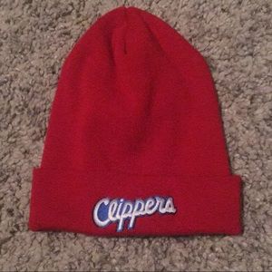 CLIPPERS RED BEANIE